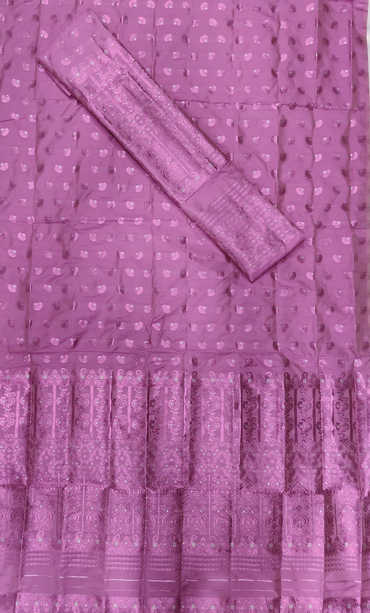 Colouring Jari Mix Set Mekhela Sador