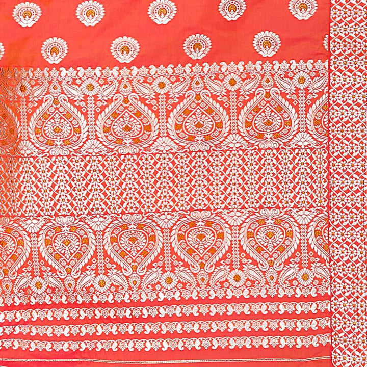 Gold-Silver Jari Mix Set Mekhela Sador