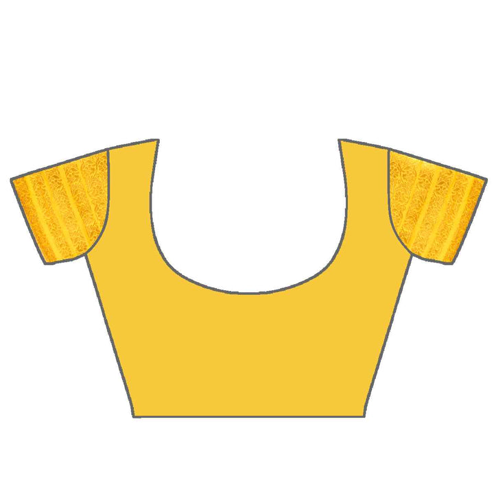 সোণ (Gold) গুনা মিক্স ছেট মেখলা চাদৰ 