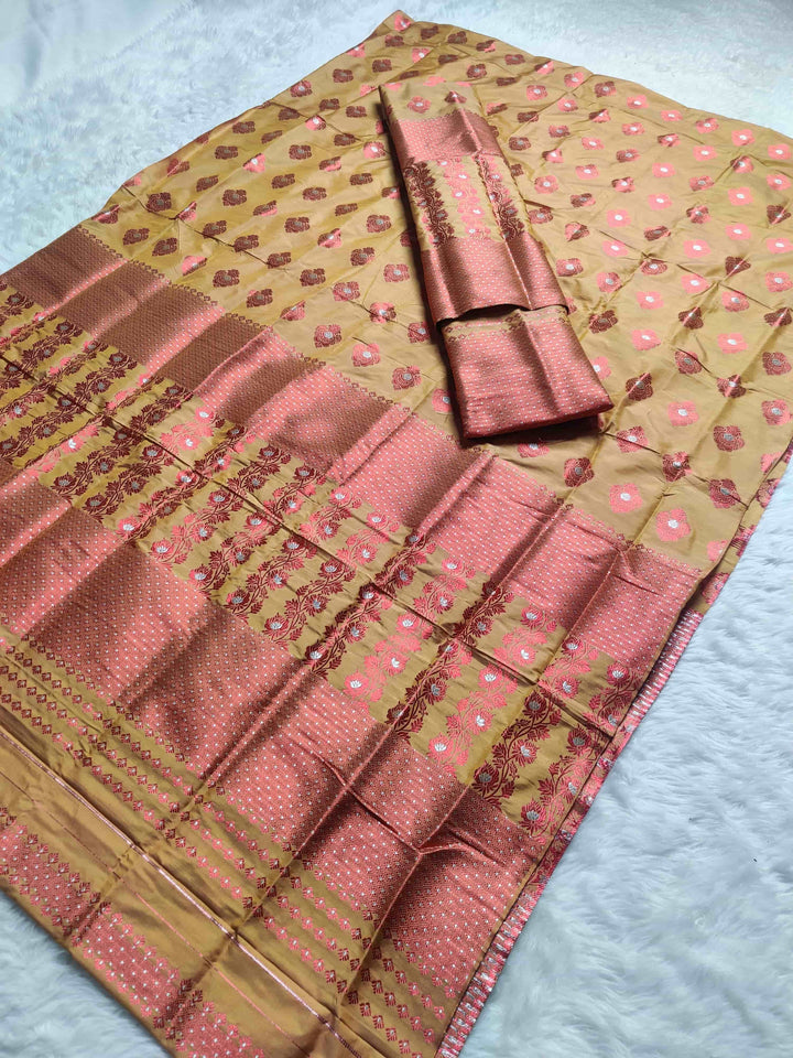 Colouring Jari Mix Set Mekhela Sador