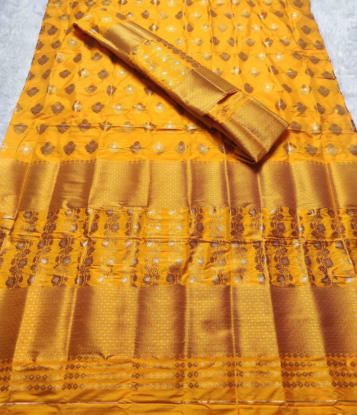 Colouring Jari Mix Set Mekhela Sador