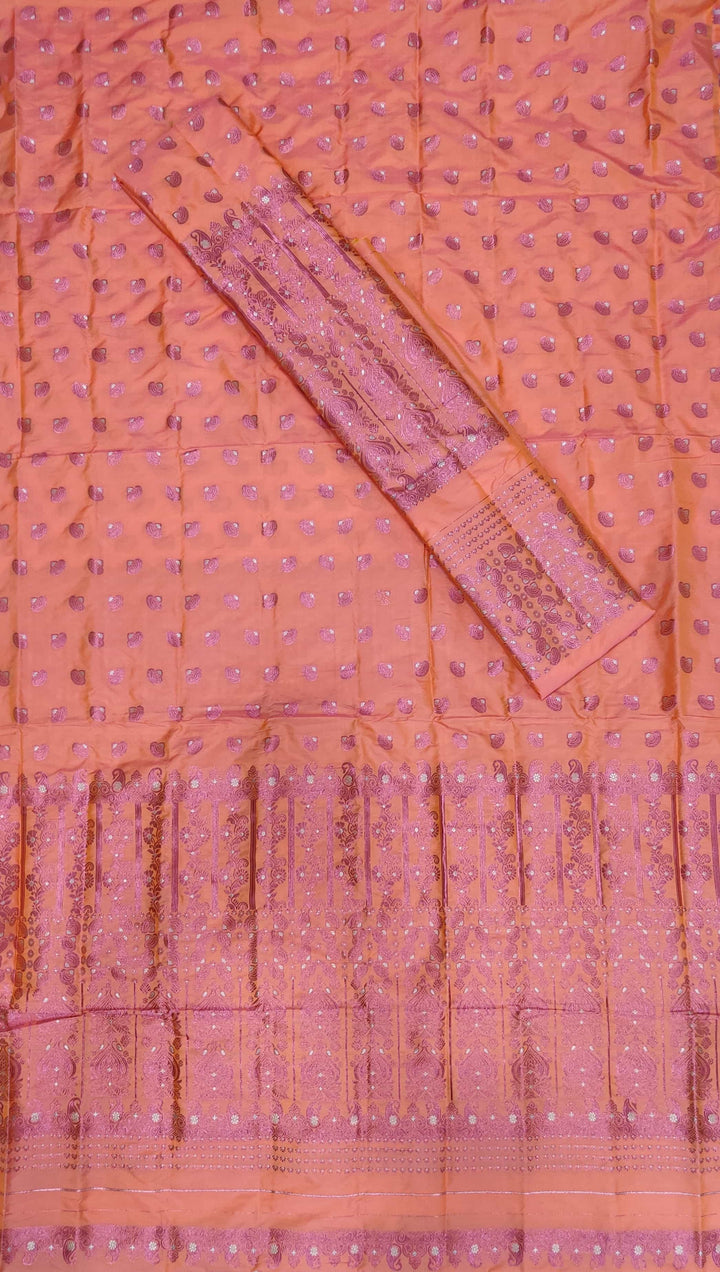 Colouring Jari Mix Set Mekhela Sador