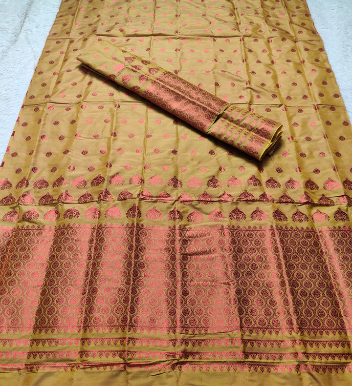 Colouring Jari Mix Set Mekhela Sador