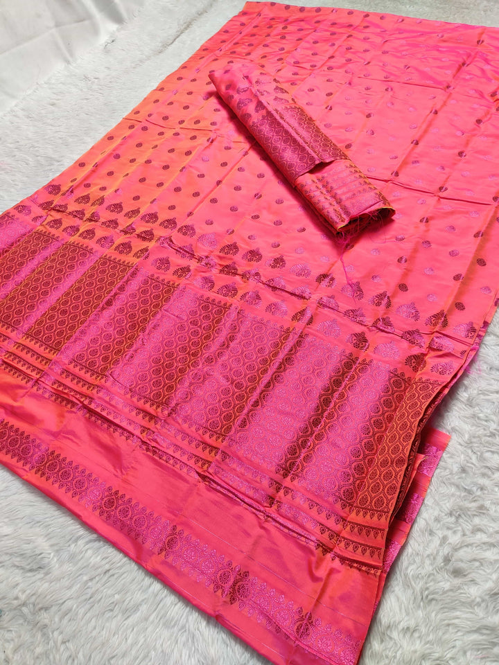 Colouring Jari Mix Set Mekhela Sador