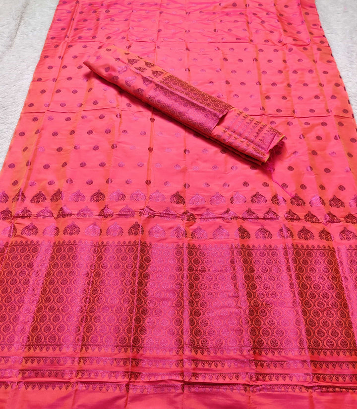 Colouring Jari Mix Set Mekhela Sador