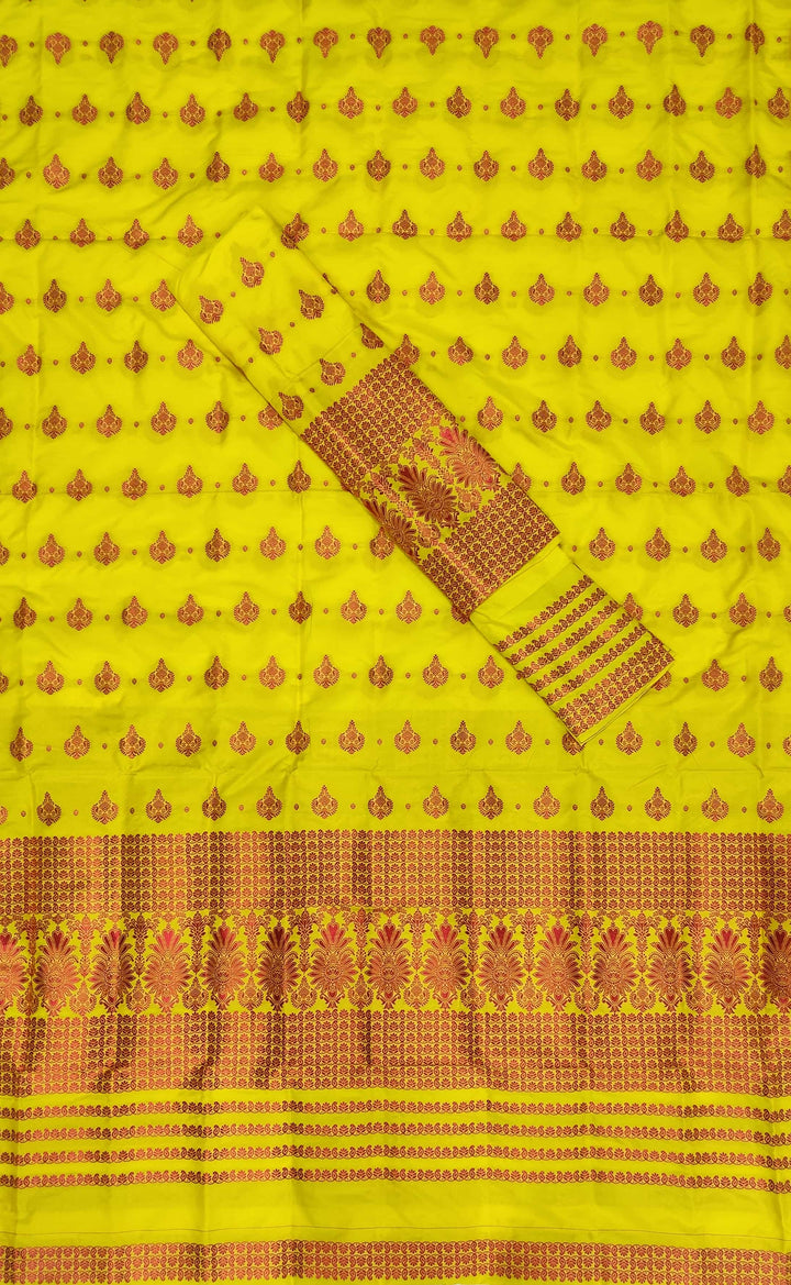 Colouring Jari Mix Set Mekhela Sador