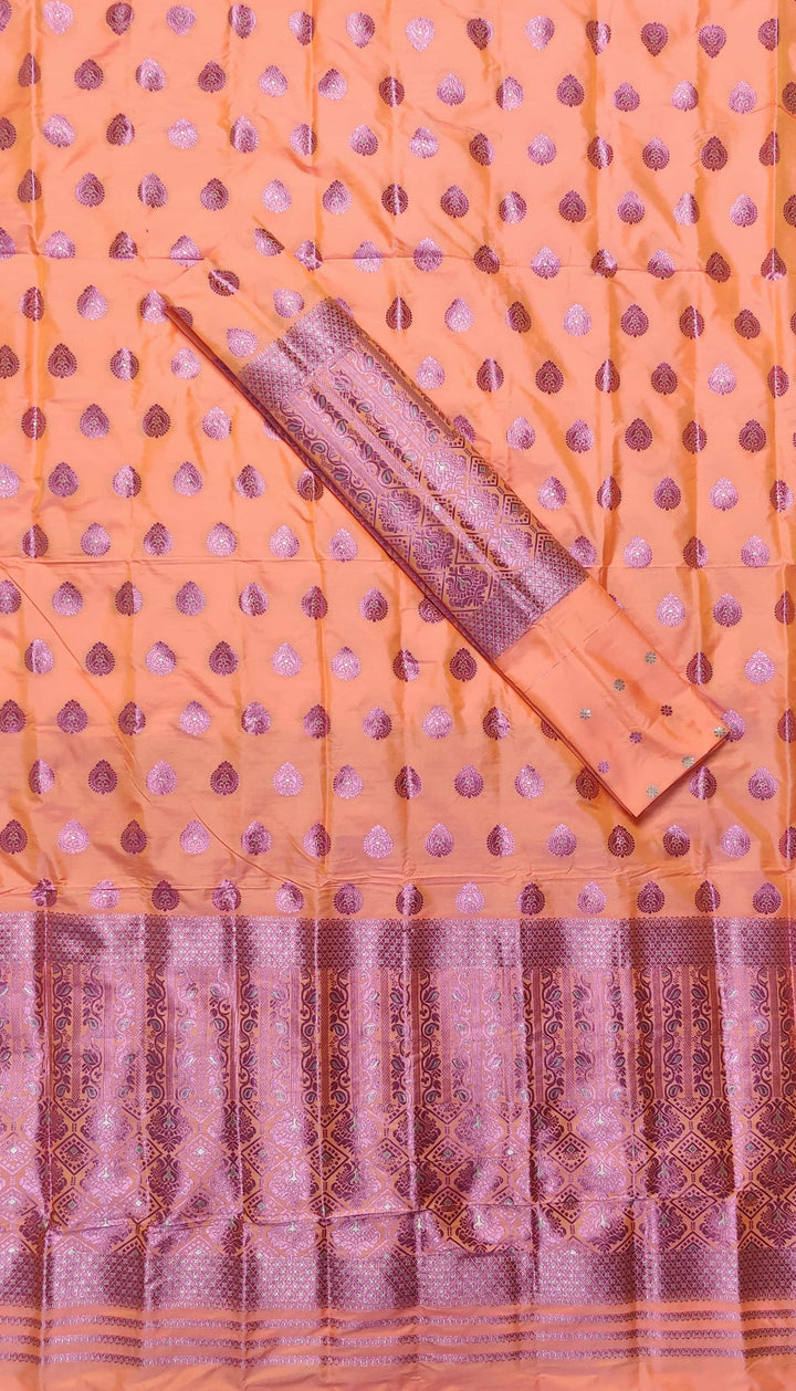 Colouring Jari Mix Set Mekhela Sador