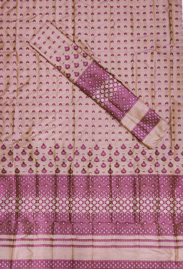 Colouring Jari Mix Set Mekhela Sador
