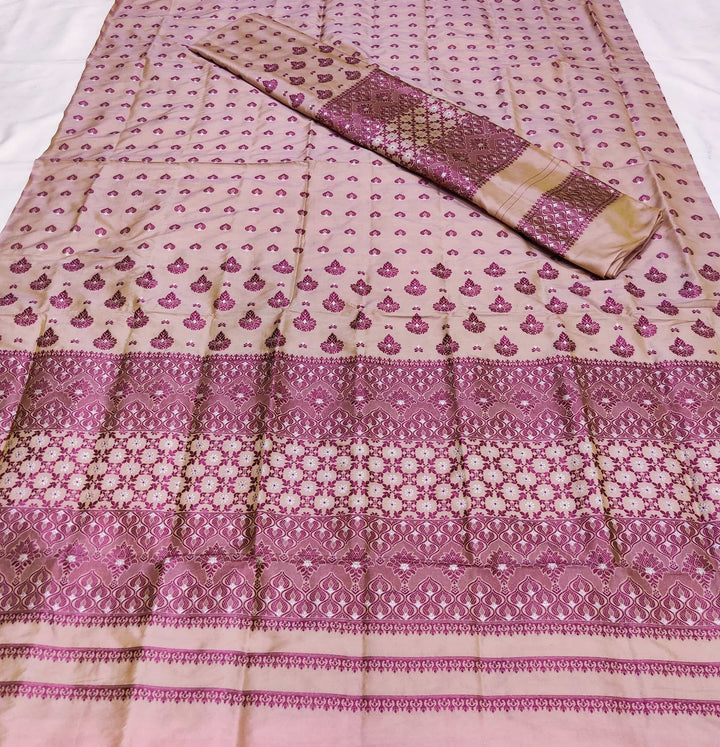Colouring Jari Mix Set Mekhela Sador